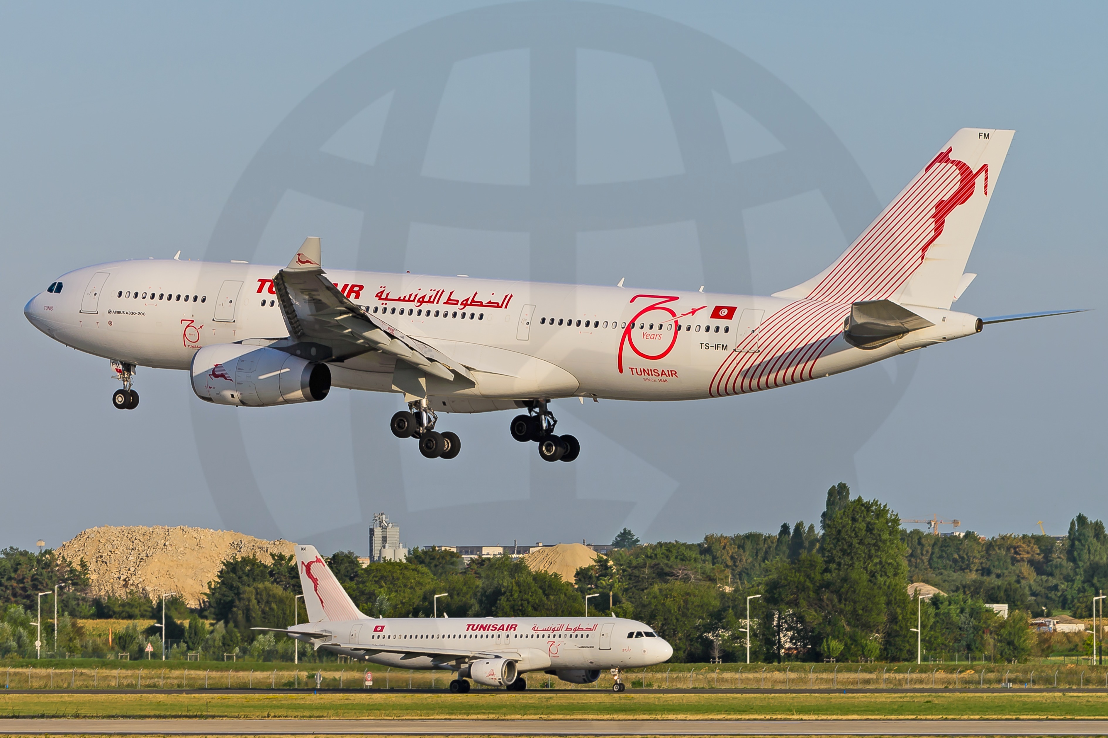 Photo of TS-IFM - Tunisair Airbus A330-200 by 