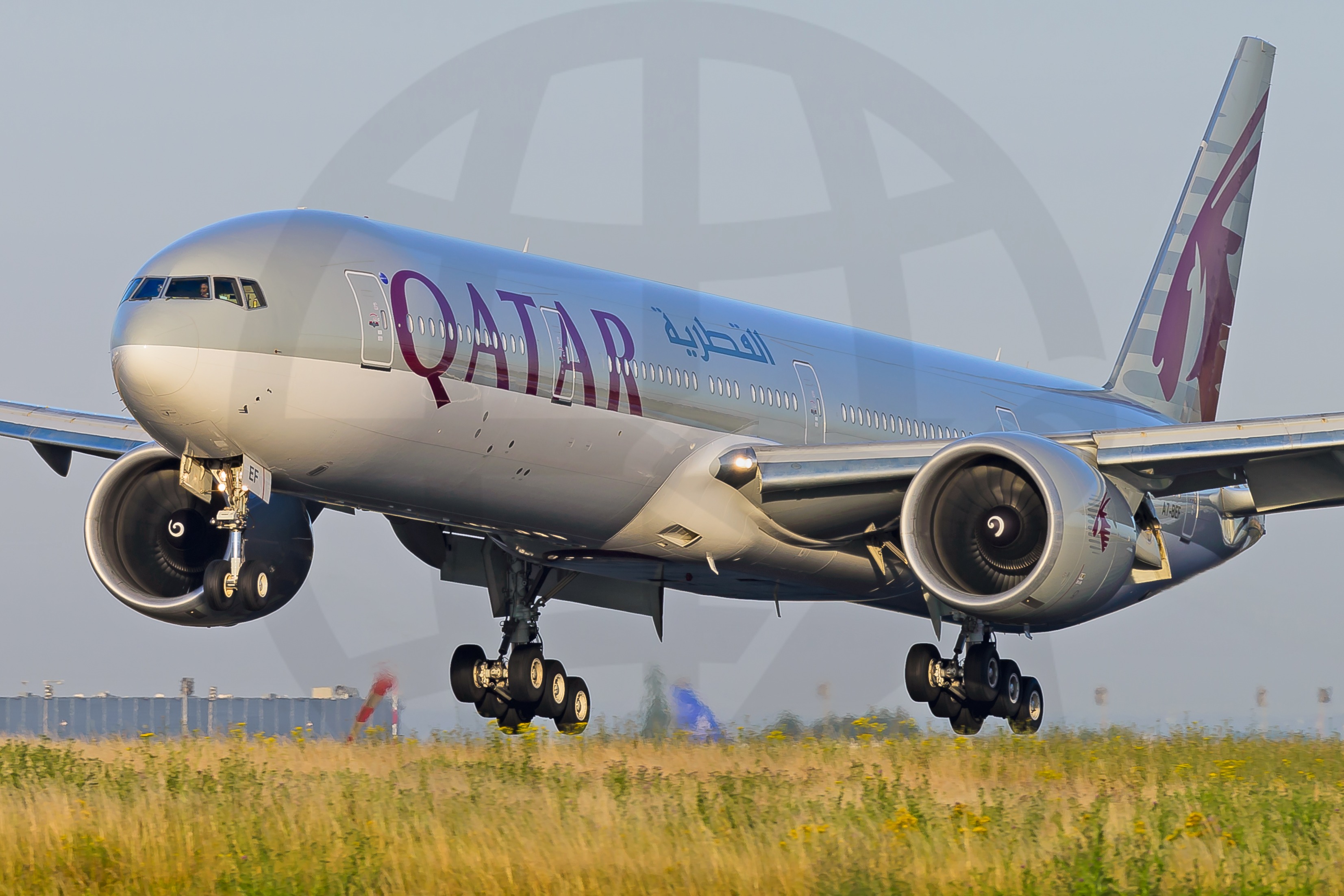 Photo of A7-BEF  - Qatar Airways Boeing 777-300ER