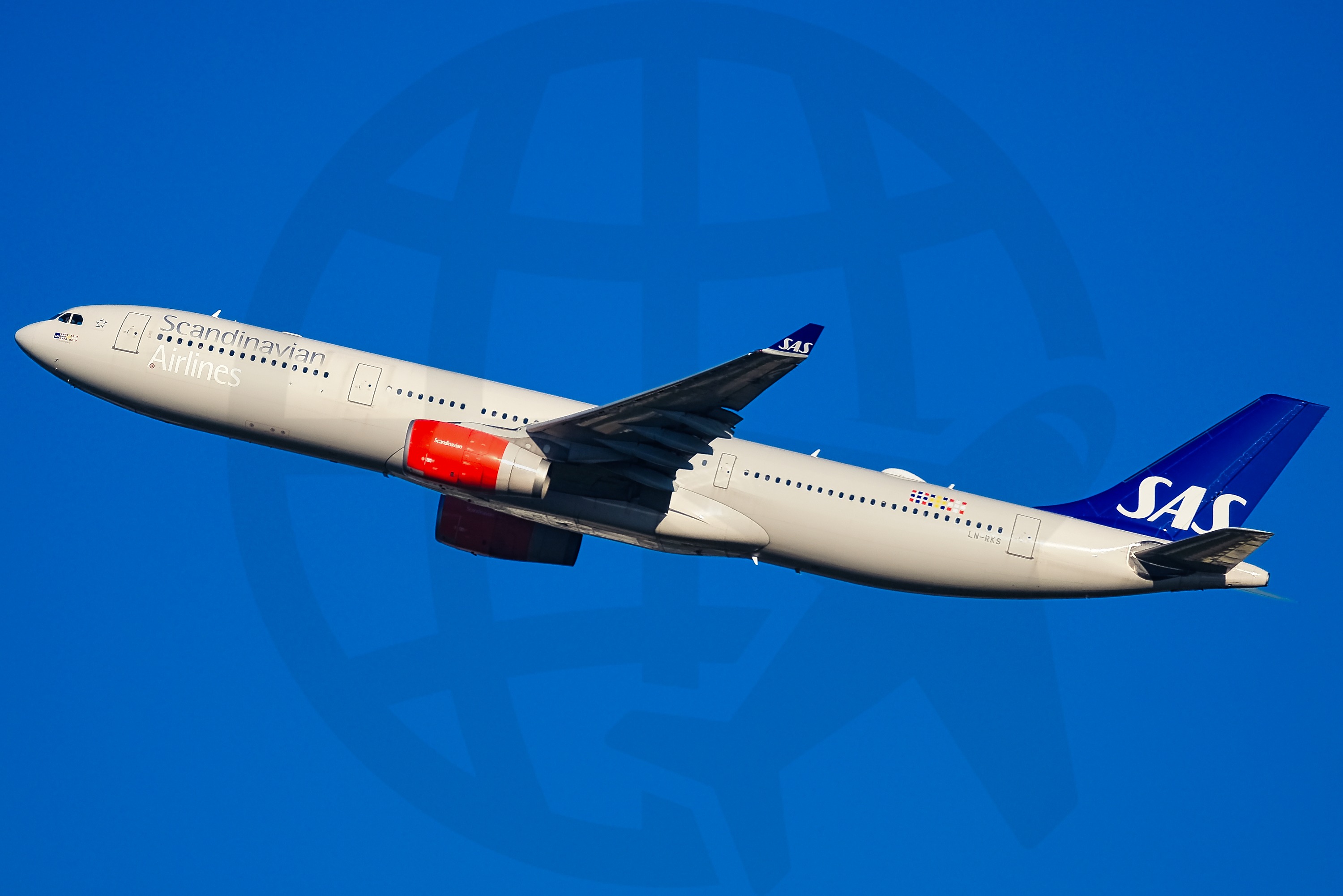 Photo of LN-RKS - Scandanavian Airlines Airbus A330-300 by 